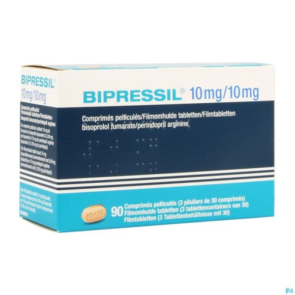 Bipressil 10mg/10mg Comp Pell 90