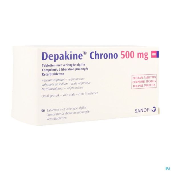 Depakine Chrono 500 Blister 5 X 10