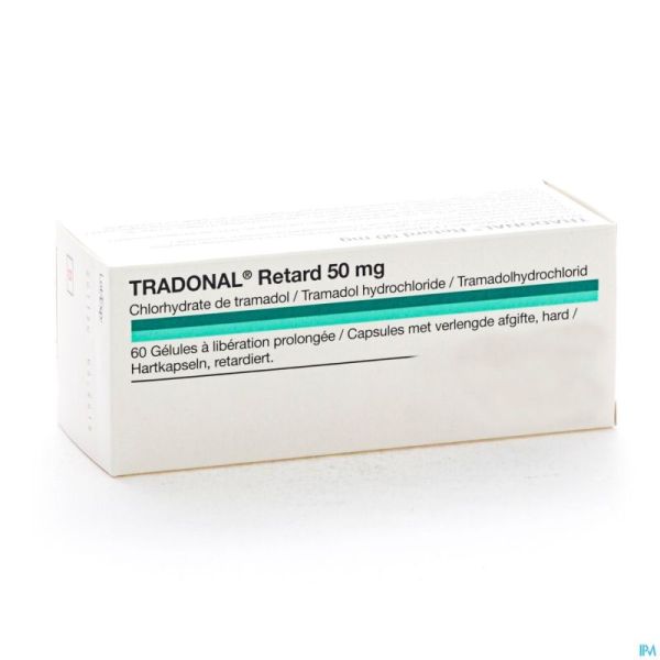 Tradonal Retard Caps 60 X 50mg