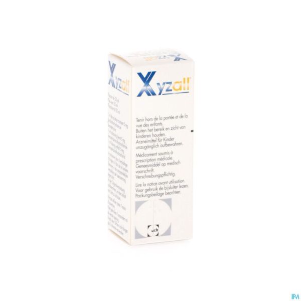 Xyzall 5mg/ml gtts sol. buv. (20 ml)