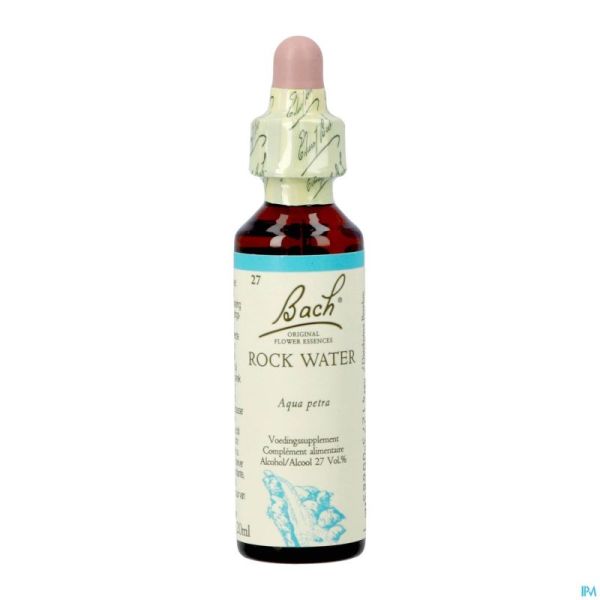 Bach Flower Remedie 27 Rock Water 20ml